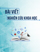 Dạy hiệu quả nội dung thiết kế công nghiệp - môn Mỹ thuật theo Chương trình giáo dục phổ thông 2018